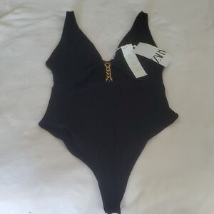Zara Black Bodysuit